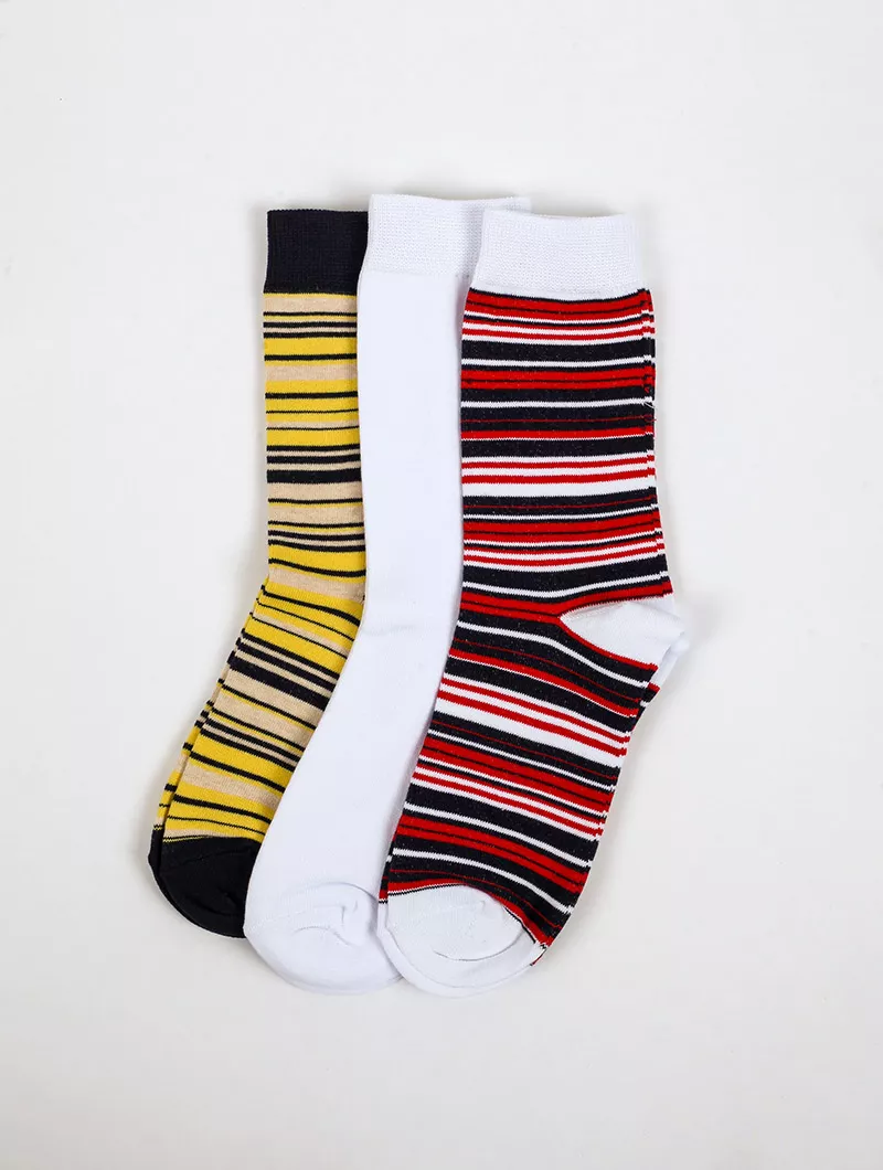 Lot de 3 paires de chaussettes